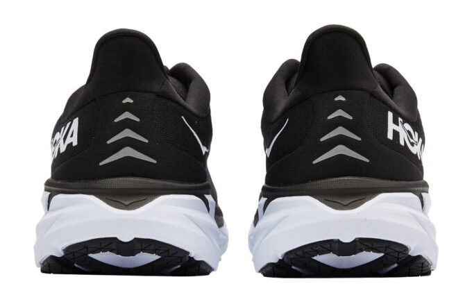 Clifton 8 2E Wide ‘Black White’