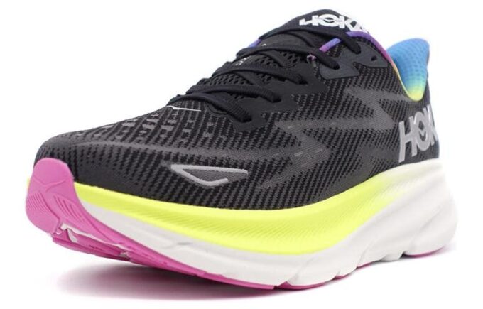 Clifton 9 ‘Black All Aboard Multi-Color’