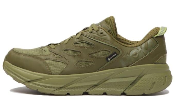 Clifton L Gore Tex ‘Avocado Green Moss’ Clifton L Gore Tex ‘Avocado Green Moss’
