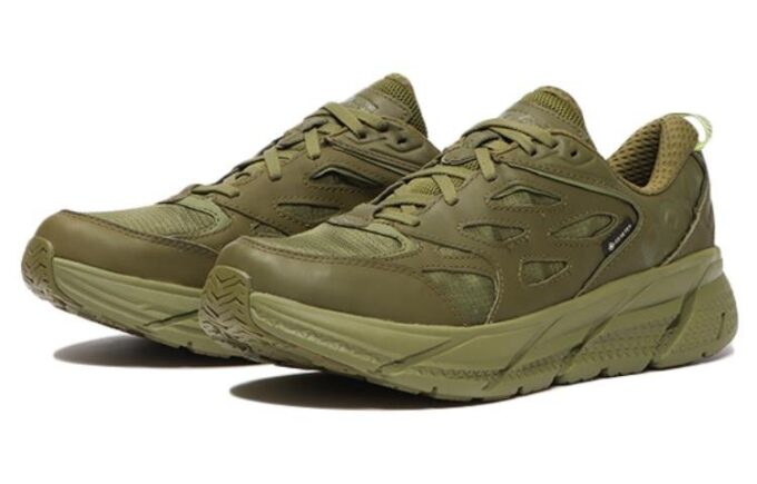 Clifton L Gore Tex ‘Avocado Green Moss’ Clifton L Gore Tex ‘Avocado Green Moss’