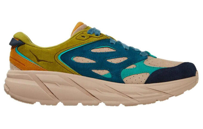 Clifton L Suede ‘Multi-Color Shifting Sand’