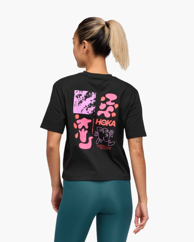 Hoka Collage Short Sleeve Tee