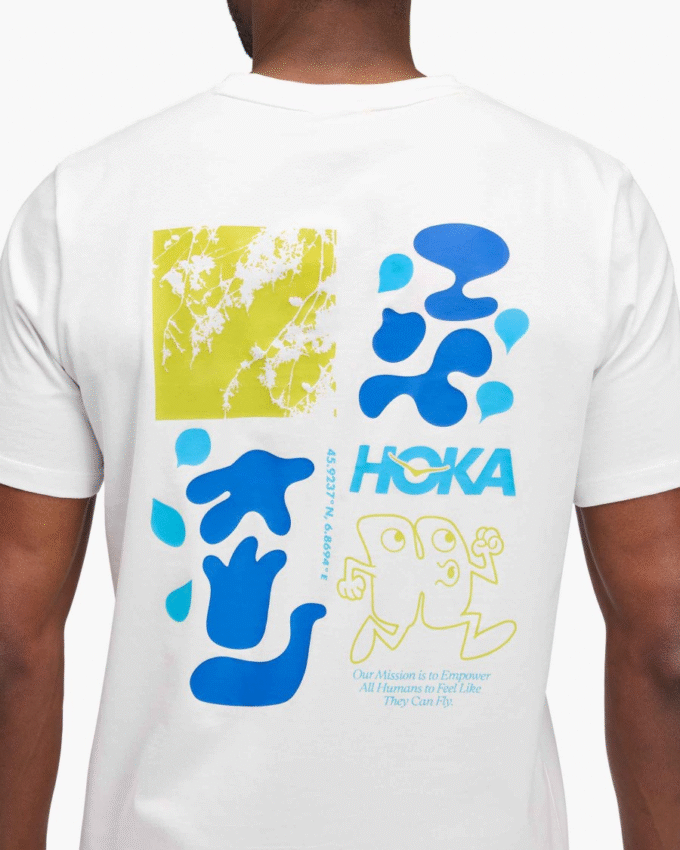 HOKA Collage Short Sleeve Tee