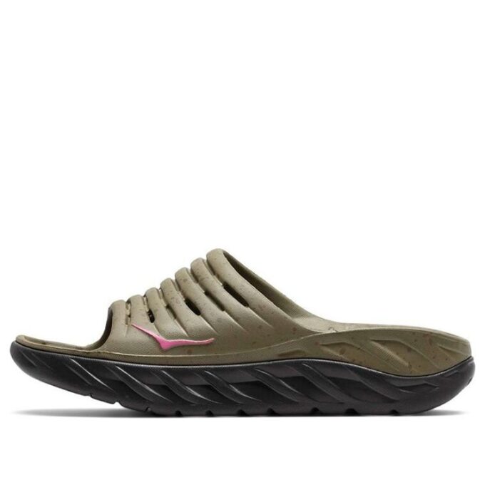 HOKA x Bodega Ora Recovery Slide ‘Martini Olive Jet Black’