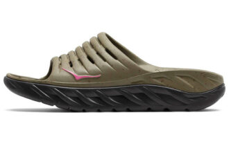 HOKA x Bodega Ora Recovery Slide ‘Martini Olive Jet Black’