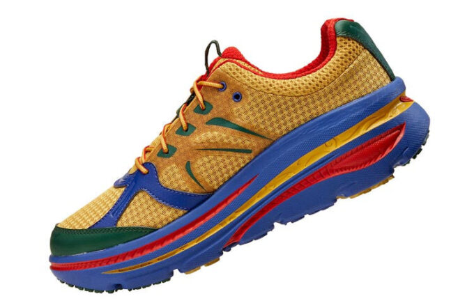 HOKA x Engineered Garments Bondi B ‘Multi-Color’ HOKA x Engineered Garments Bondi B ‘Multi-Color’
