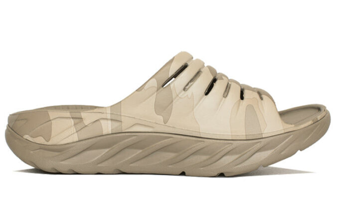 Ora Recovery Slide ‘Dune Oxford Tan’