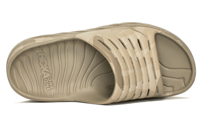 Ora Recovery Slide ‘Dune Oxford Tan’