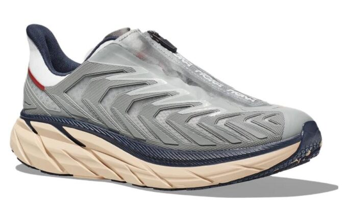 Project Clifton Knitted Running ‘Grey Beige’