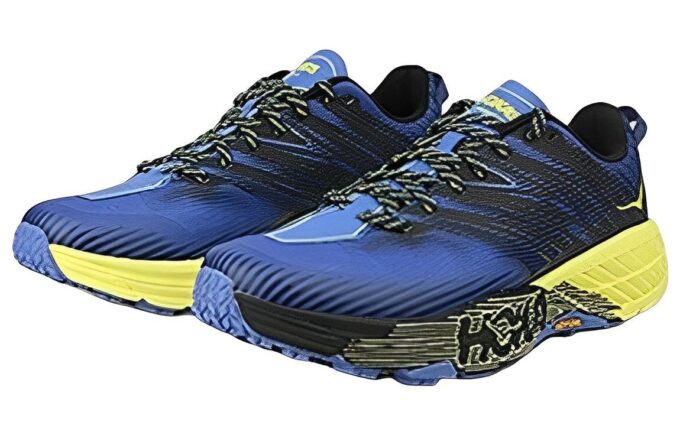 Speedgoat 4 ‘Blue Yellow’