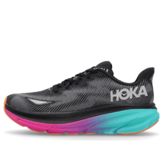 (WMNS) Clifton 9 Gore-Tex ‘Black Electric Aqua’